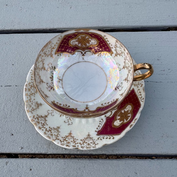 ✨ Vintage Royal Sealy China Footed Teacup & Saucer – Japan (Pre-Owned) ✨ - Picture 4 of 14